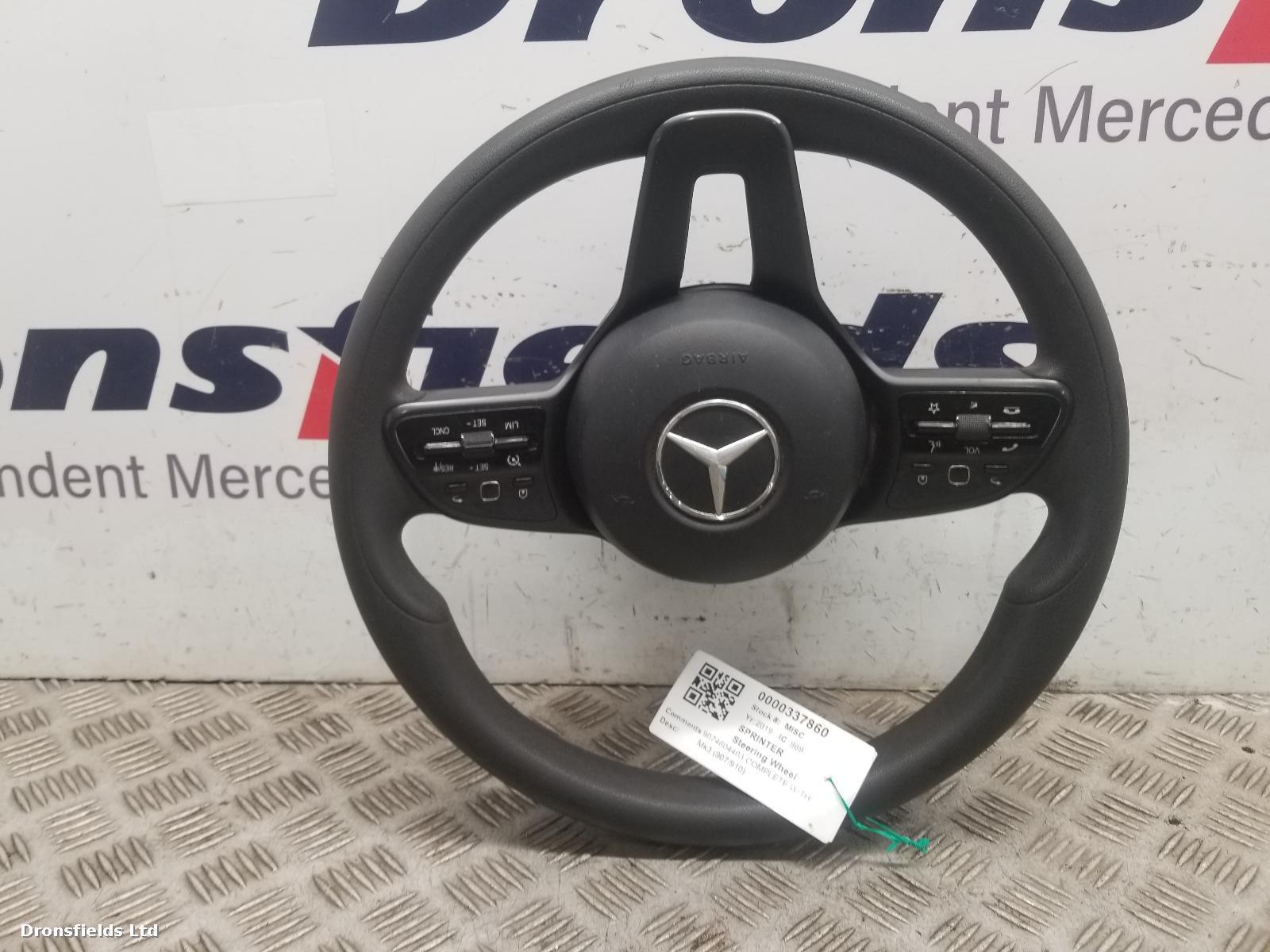 View Auto part Steering Wheel Mercedes Sprinter 2019