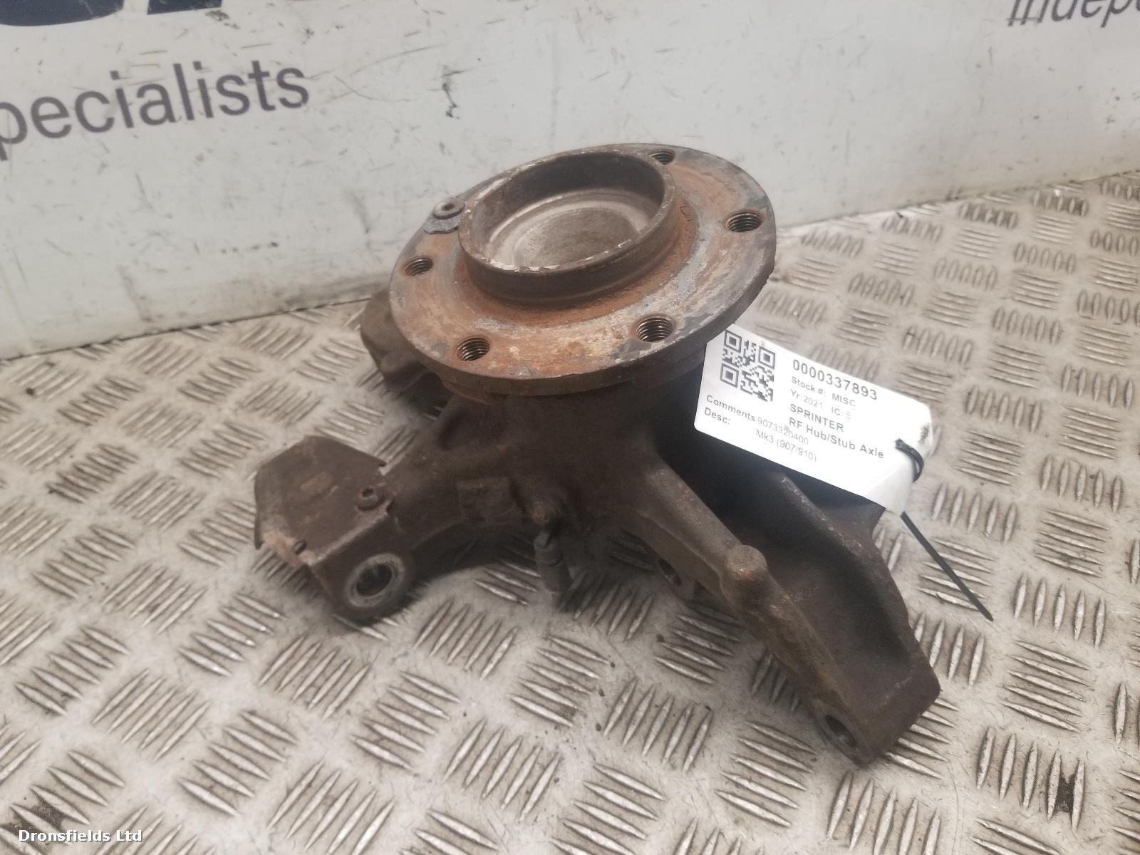 View Auto part RF Hub/Stub Axle Assembly Mercedes Sprinter 2021
