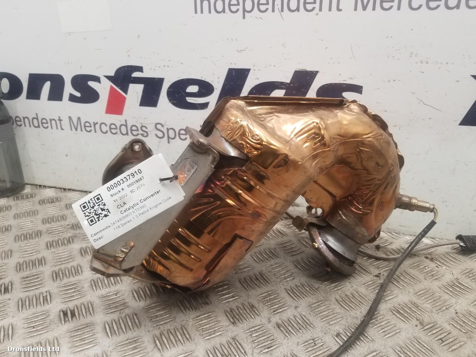 View Auto part Catalytic Converter Mercedes Cla 2022