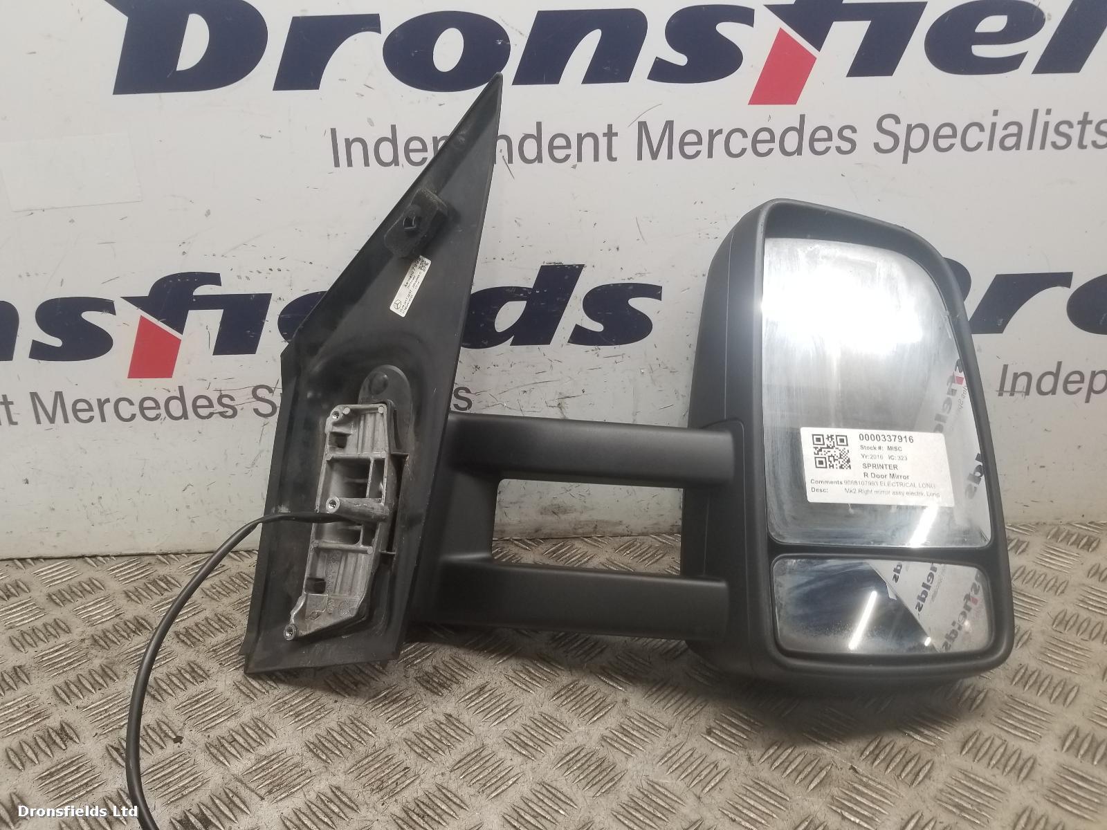 View Auto part R Door Mirror Mercedes Sprinter 2016