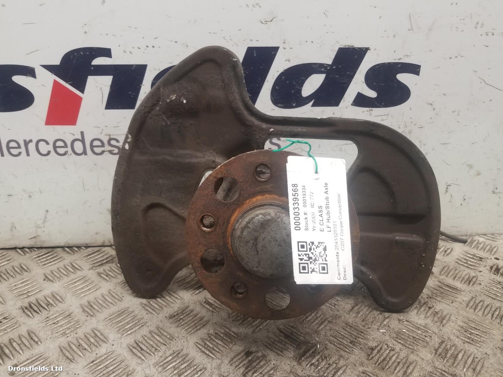 View Auto part LF Hub/Stub Axle Assembly Mercedes E Class 2009