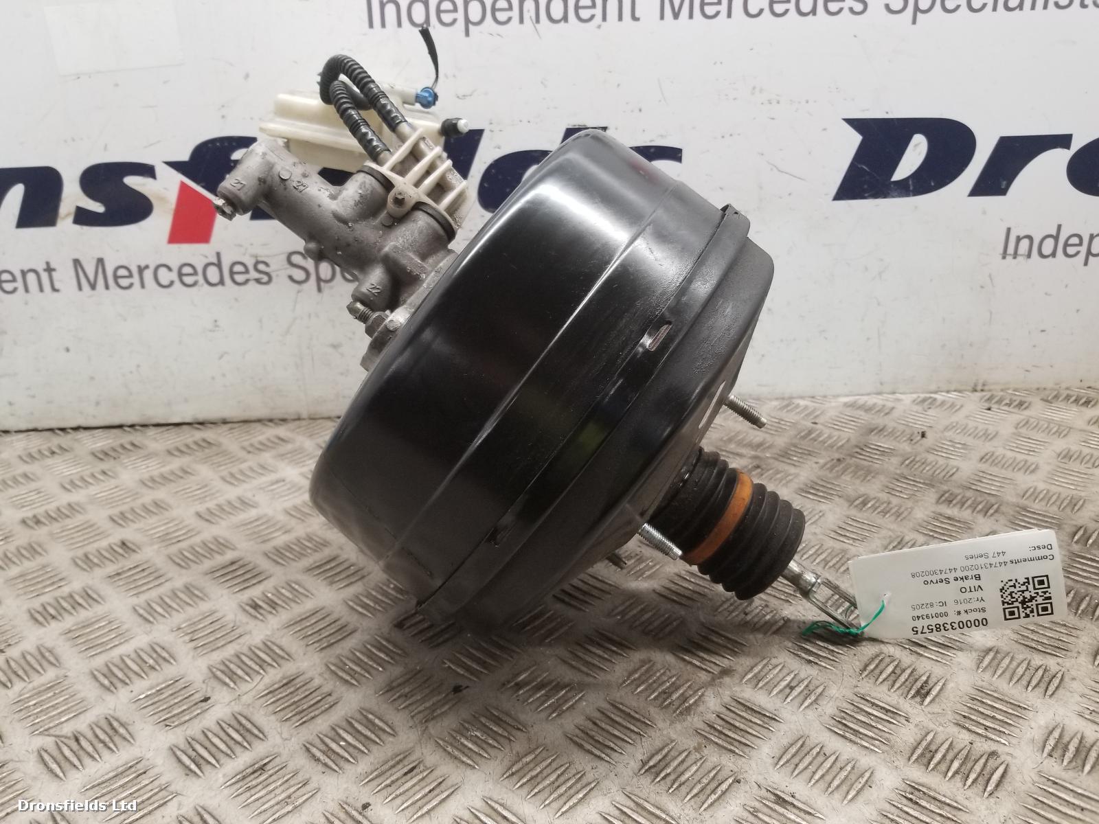View Auto part Brake Servo Mercedes Vito 2016