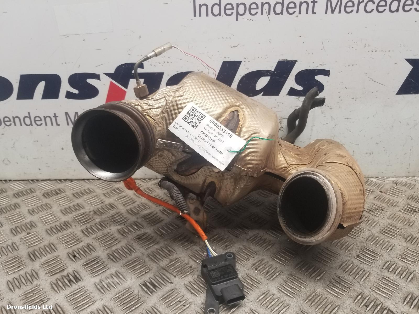 View Auto part Catalytic Converter Mercedes Sprinter 2020