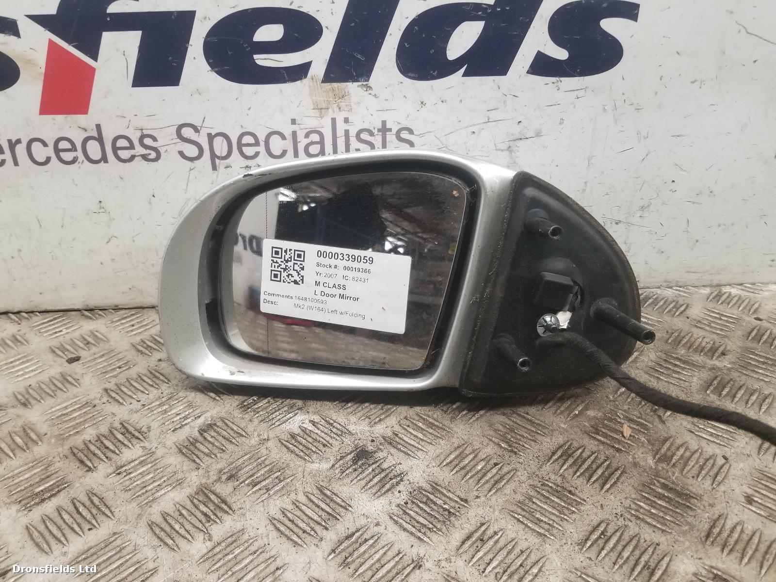 View Auto part L Door Mirror Mercedes M Class 2007