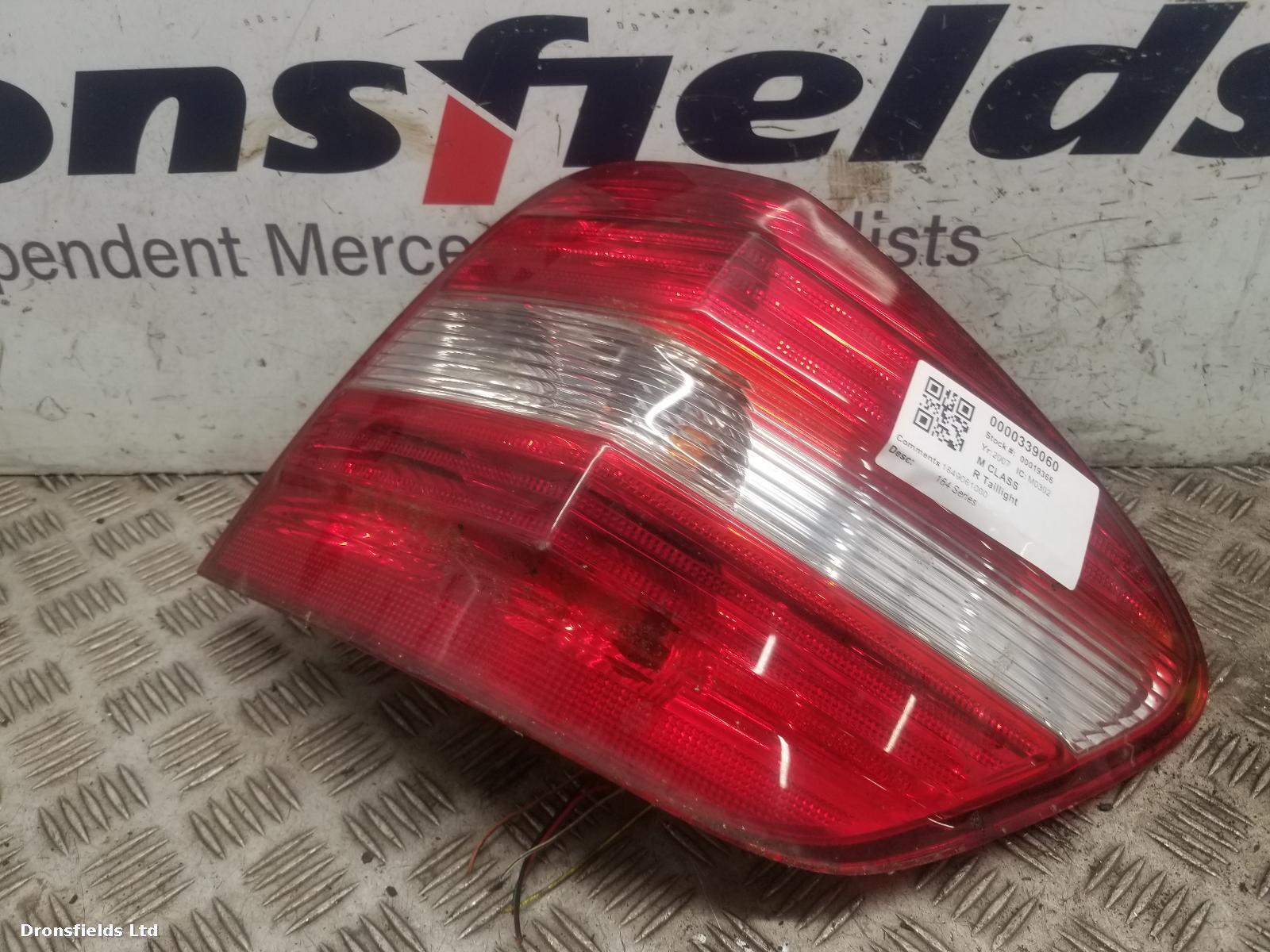 View Auto part R Taillight Mercedes M Class 2007