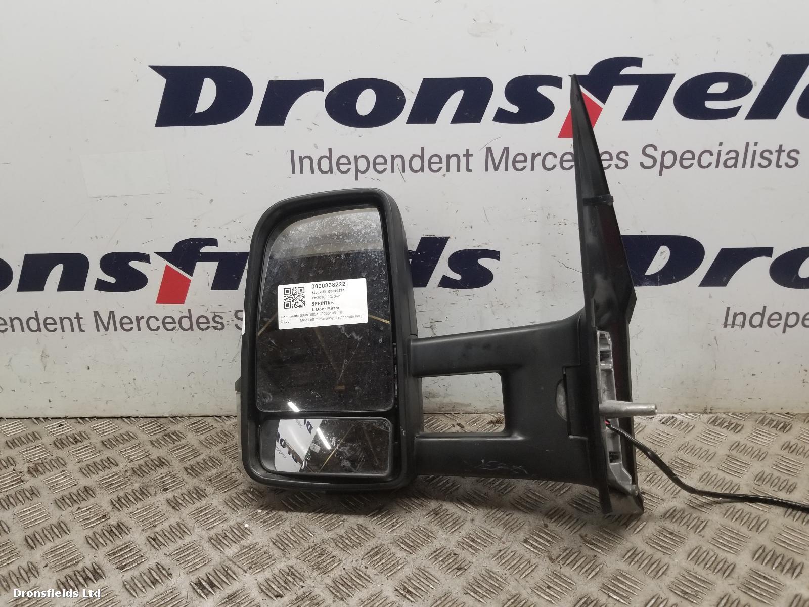 View Auto part L Door Mirror Mercedes Sprinter 2016