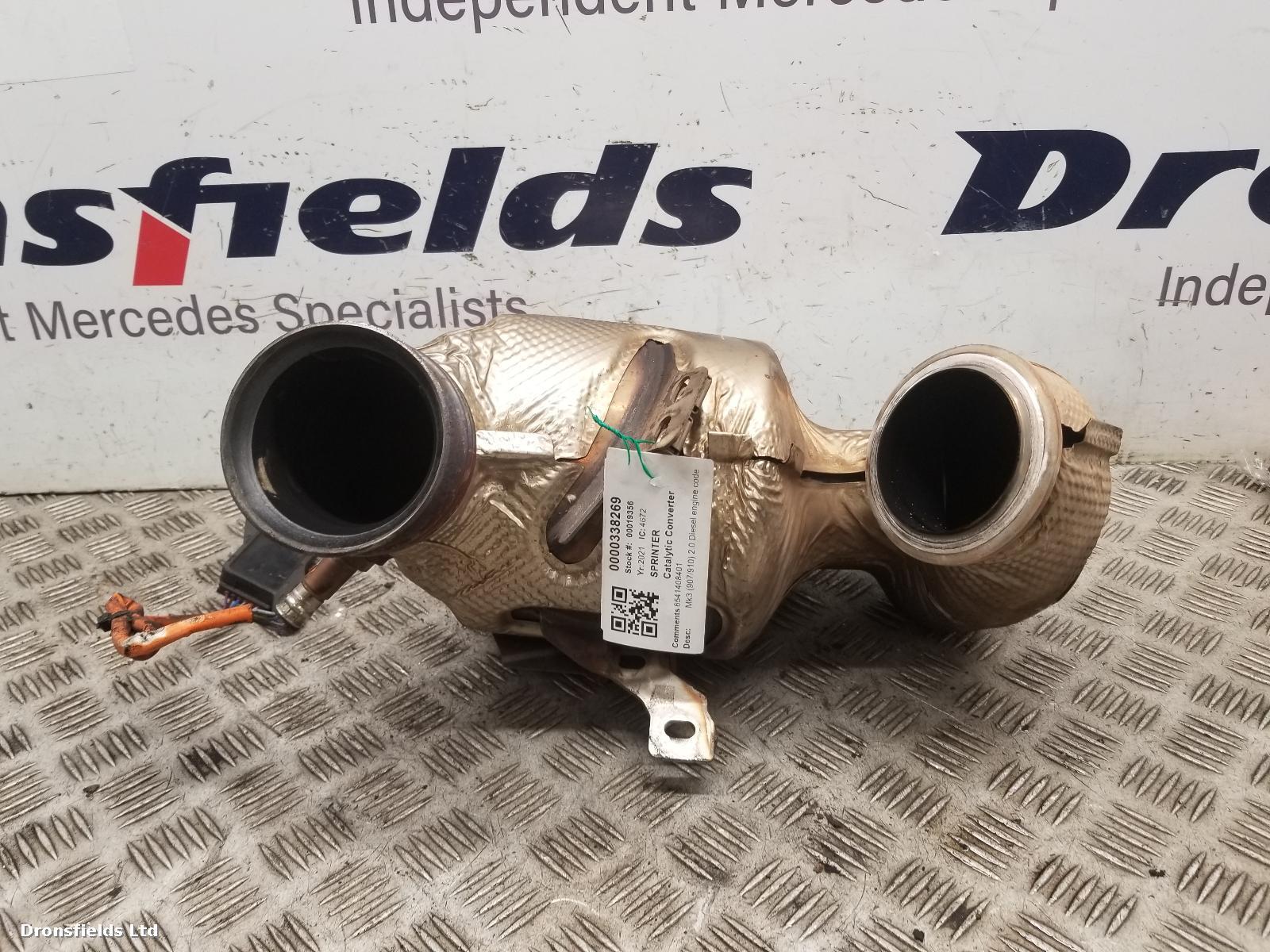 View Auto part Catalytic Converter Mercedes Sprinter 2021