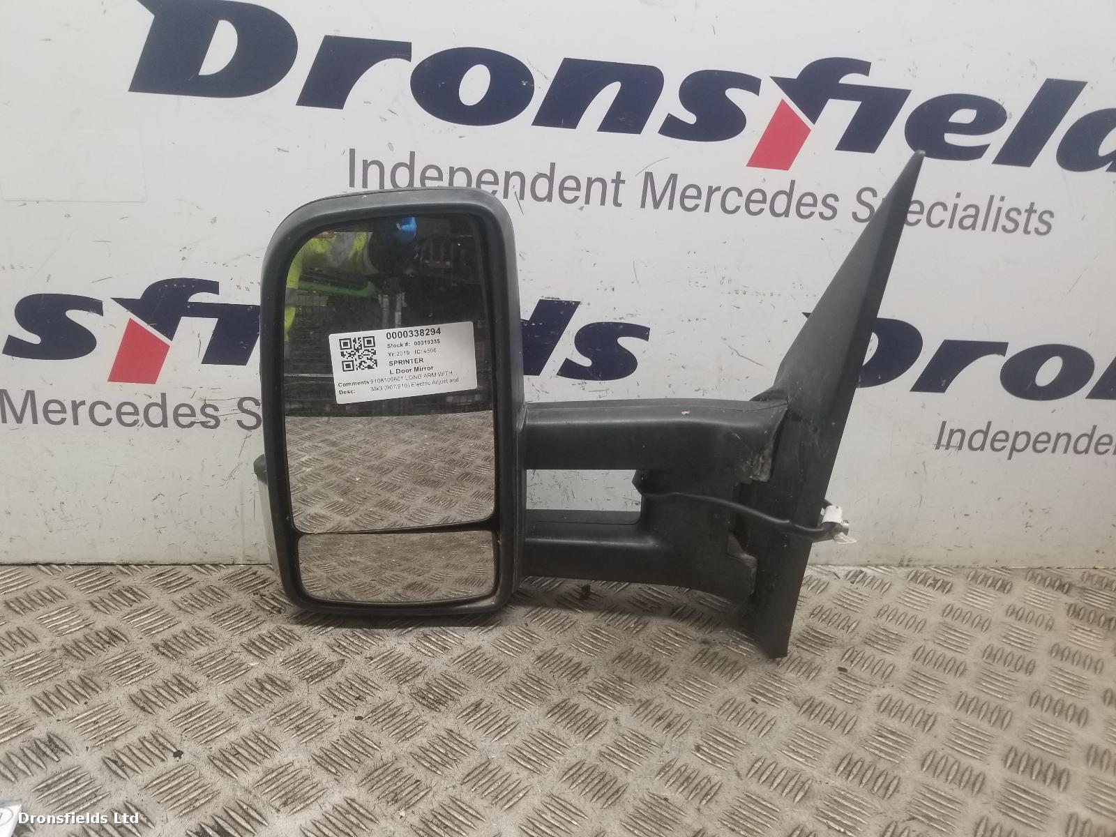 View Auto part L Door Mirror Mercedes Sprinter 2019