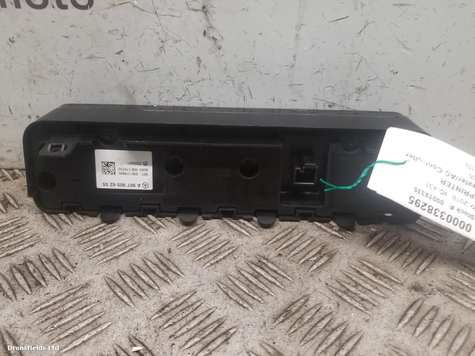 View Auto part Heater/AC Controller Mercedes Sprinter 2019