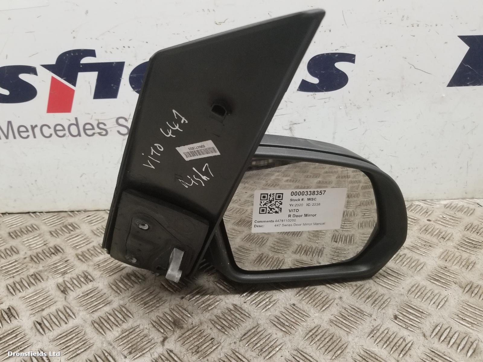 View Auto part R Door Mirror Mercedes Vito 2020