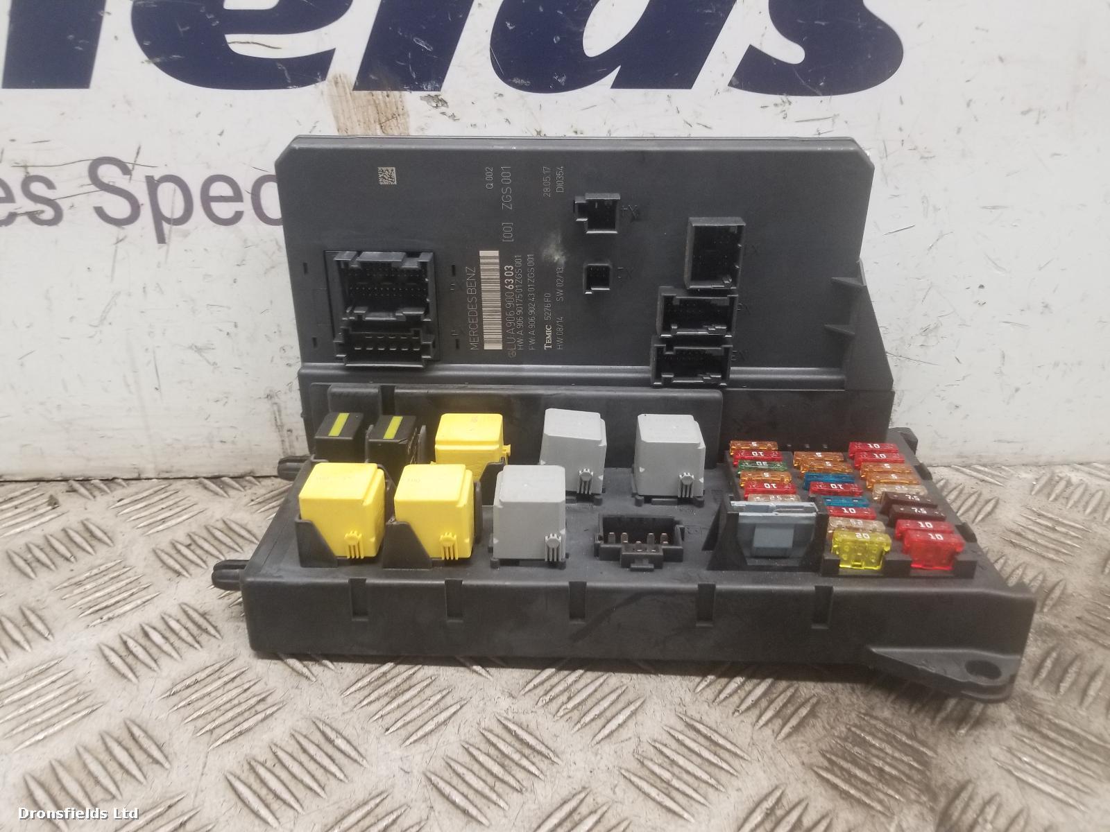 View Auto part Fuse Box Mercedes Sprinter 2017