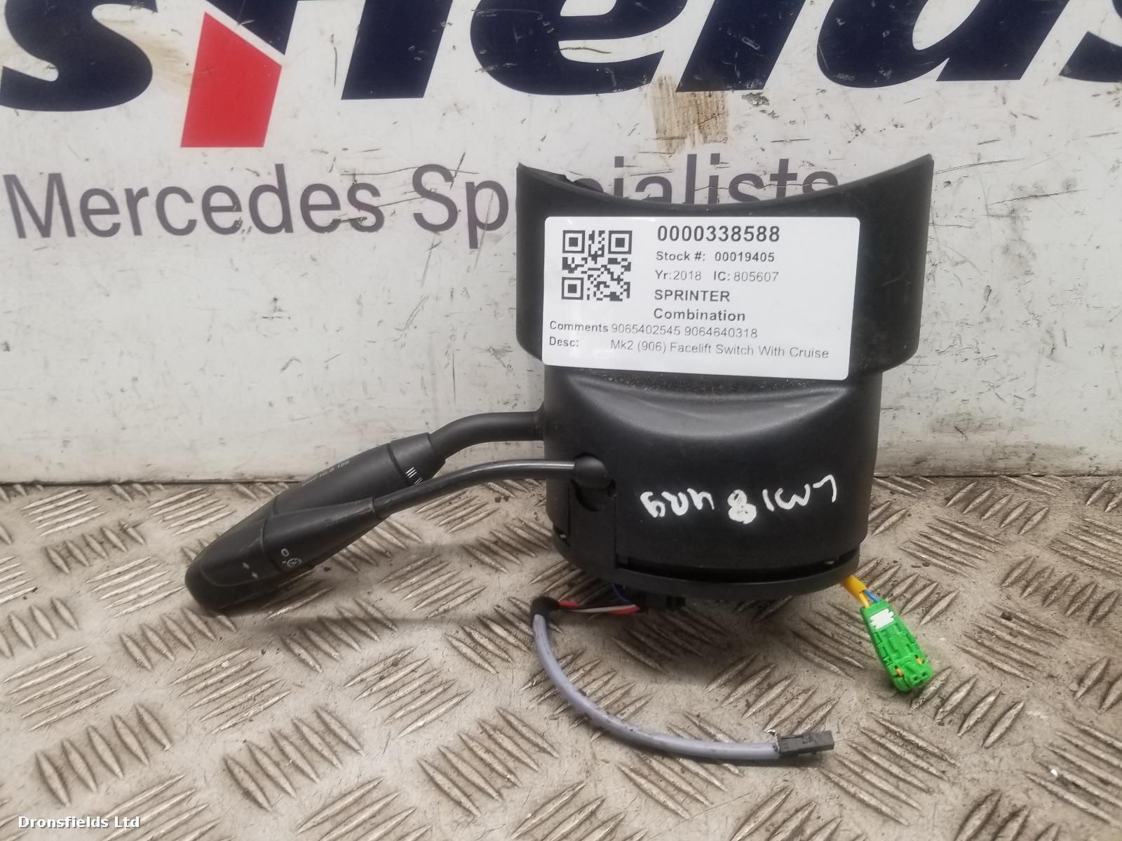 View Auto part Combination Switch Mercedes Sprinter 2018