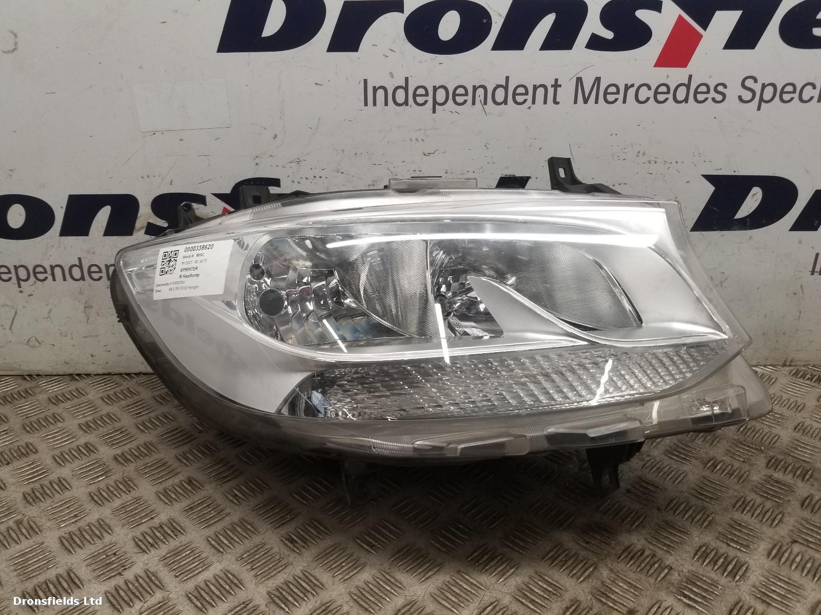 View Auto part R Headlamp Mercedes Sprinter 2021