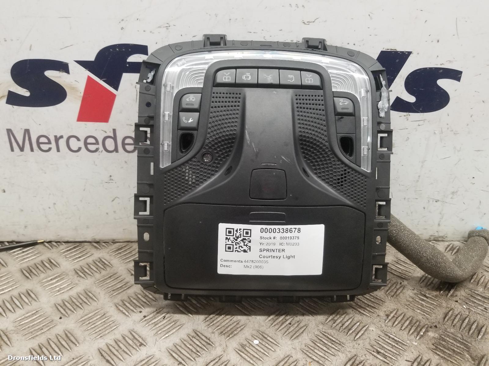 View Auto part Courtesy Light Mercedes Sprinter 2019