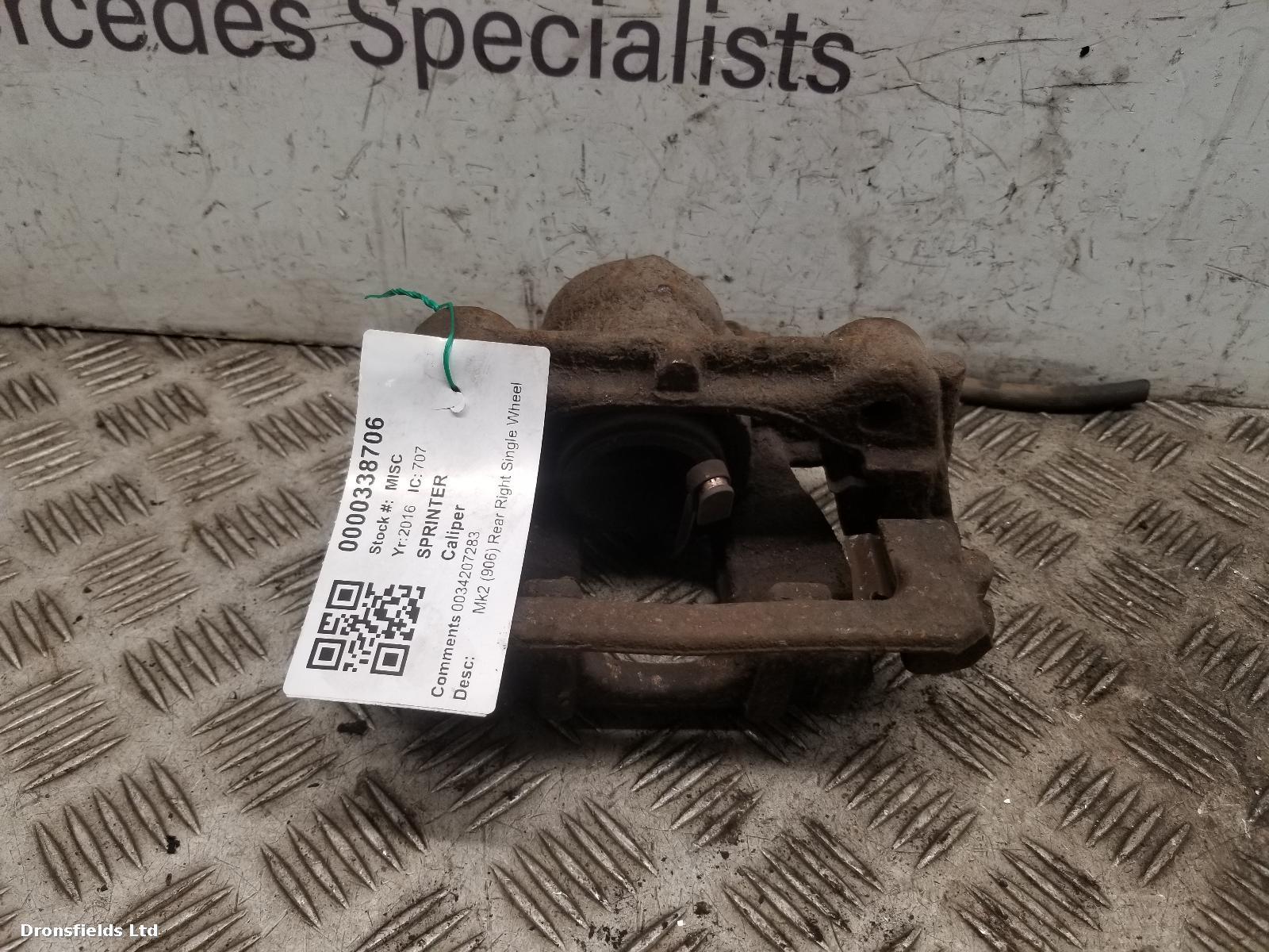 View Auto part Caliper Mercedes Sprinter 2016