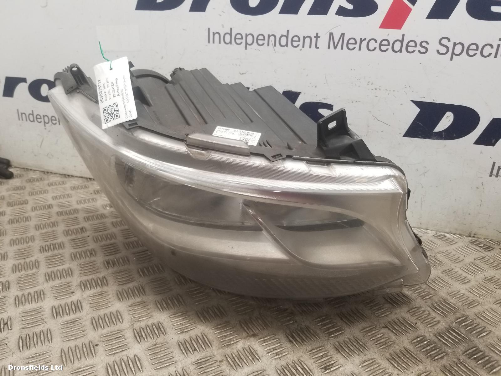 View Auto part R Headlamp Mercedes Sprinter 2020