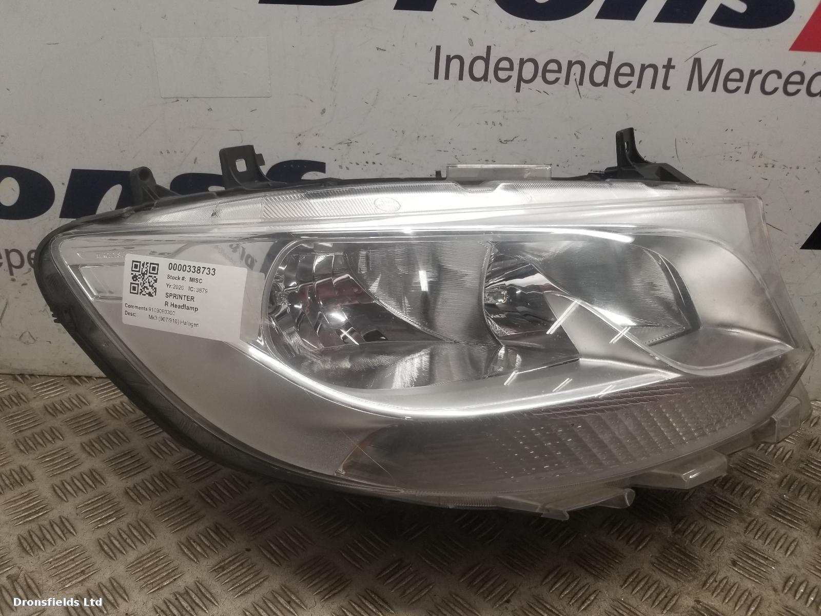 View Auto part R Headlamp Mercedes Sprinter 2020