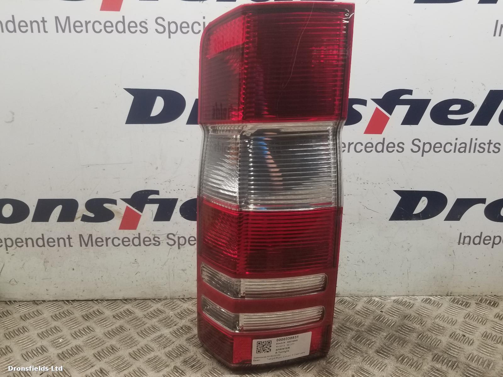 View Auto part R Taillight Mercedes Sprinter 2013