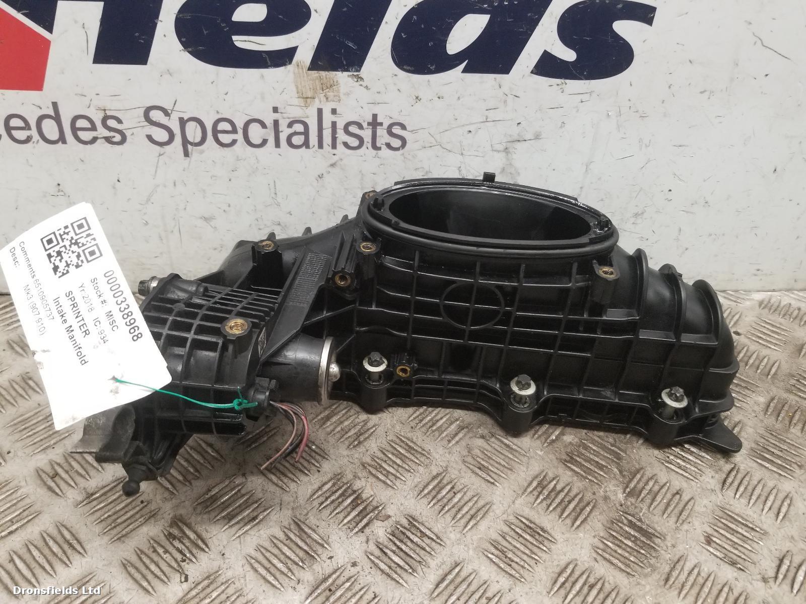 View Auto part Intake Manifold Mercedes Sprinter 2018