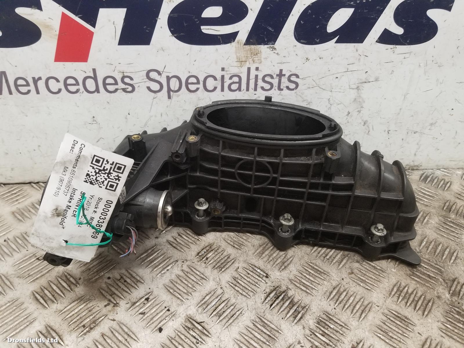 View Auto part Intake Manifold Mercedes Sprinter 2018