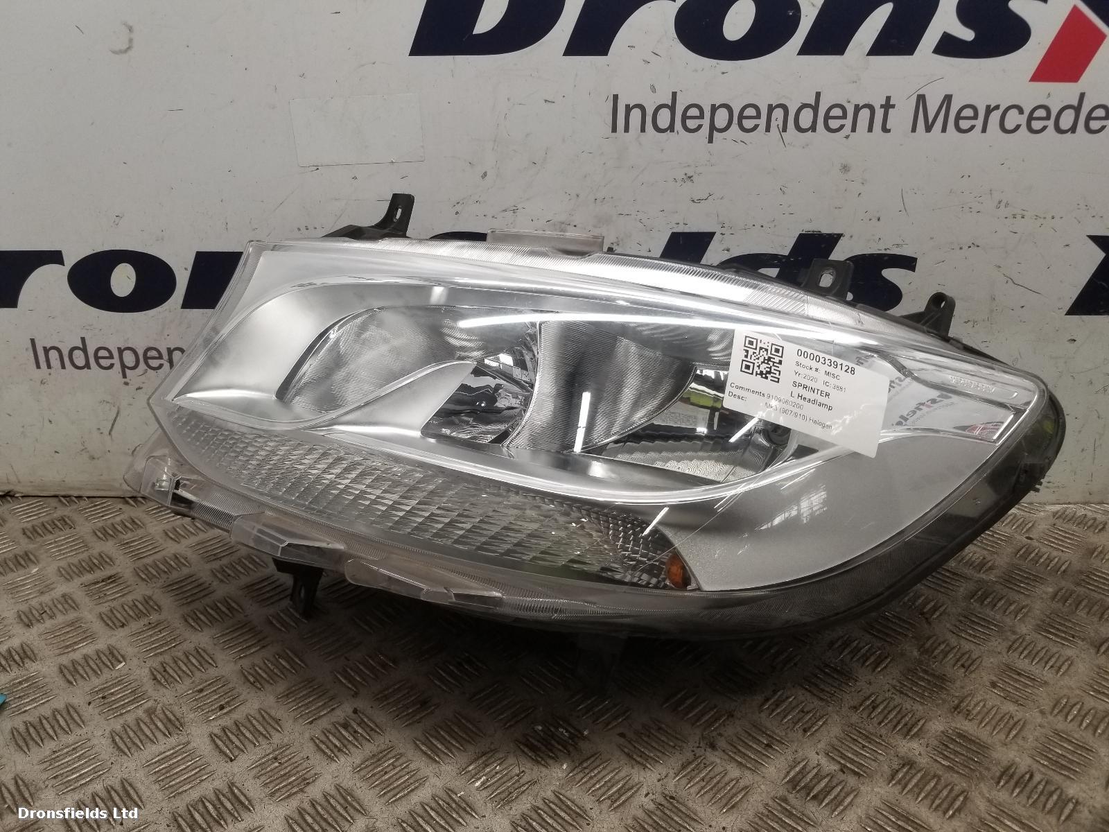 View Auto part L Headlamp Mercedes Sprinter 2020