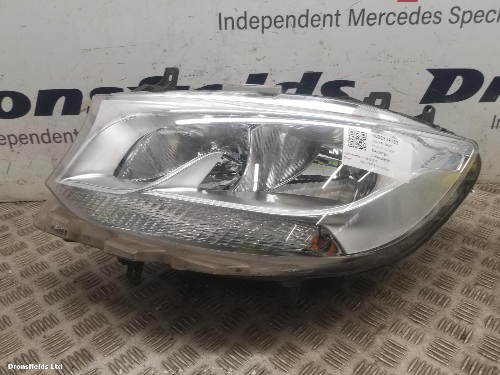 View Auto part L Headlamp Mercedes Sprinter 2019