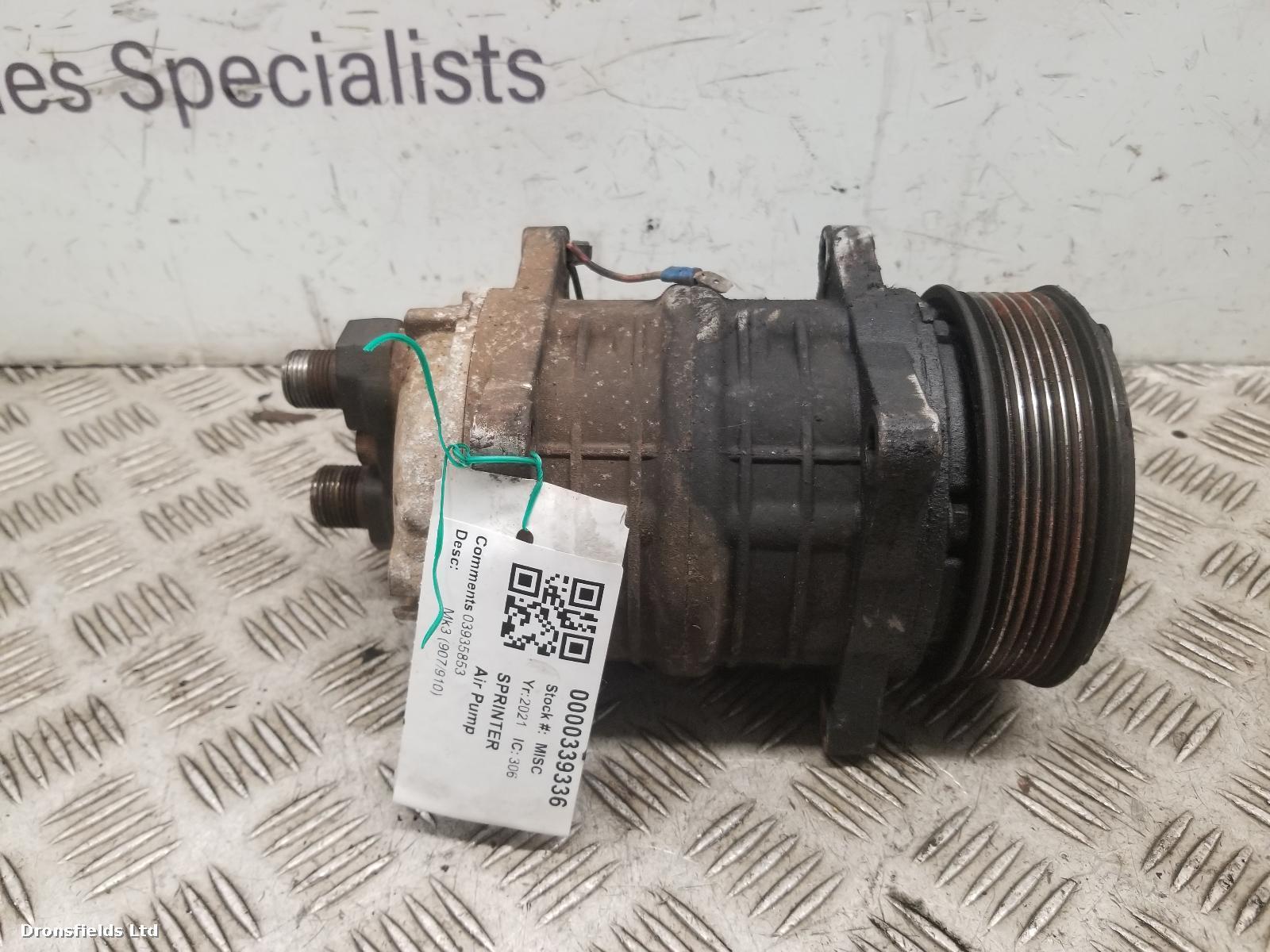 View Auto part Air Pump Mercedes Sprinter 2021