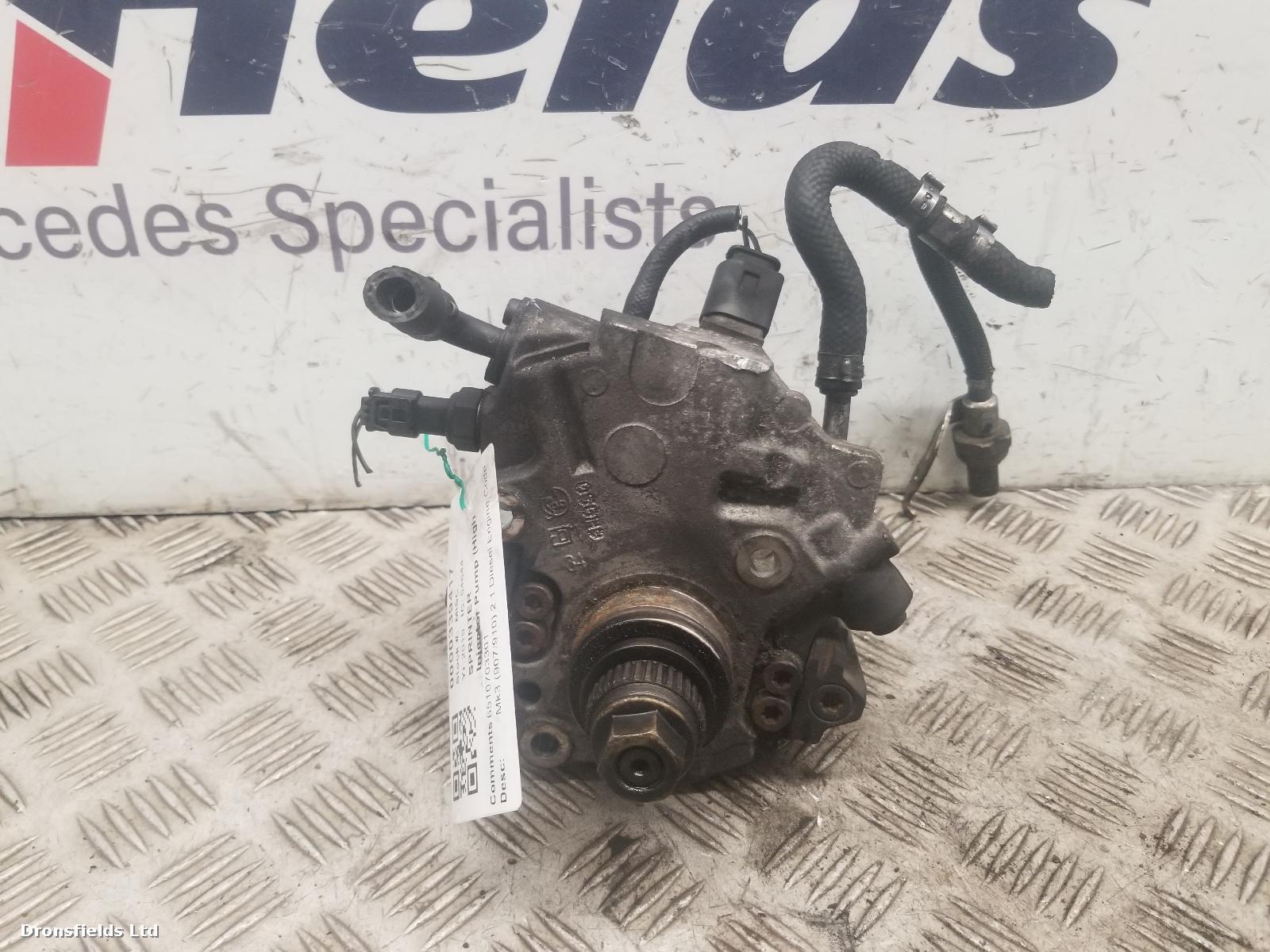 View Auto part Injector Pump Mercedes Sprinter 2019