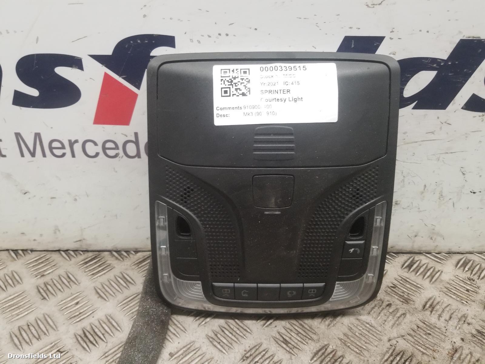 View Auto part Courtesy Light Mercedes Sprinter 2021