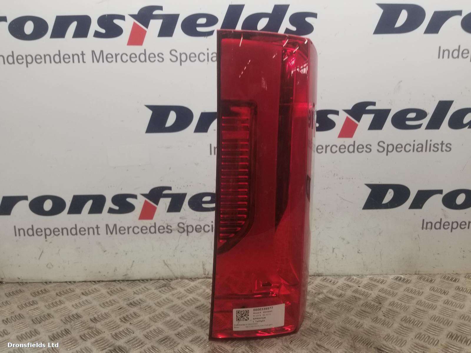 View Auto part L Taillight Mercedes Sprinter 2018