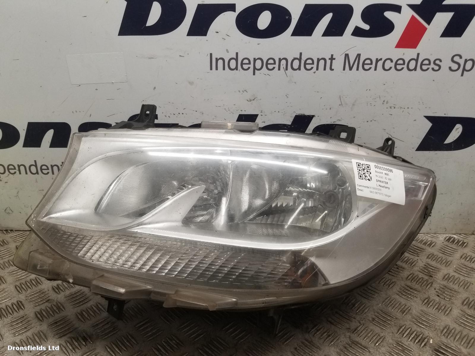 View Auto part L Headlamp Mercedes Sprinter 2020