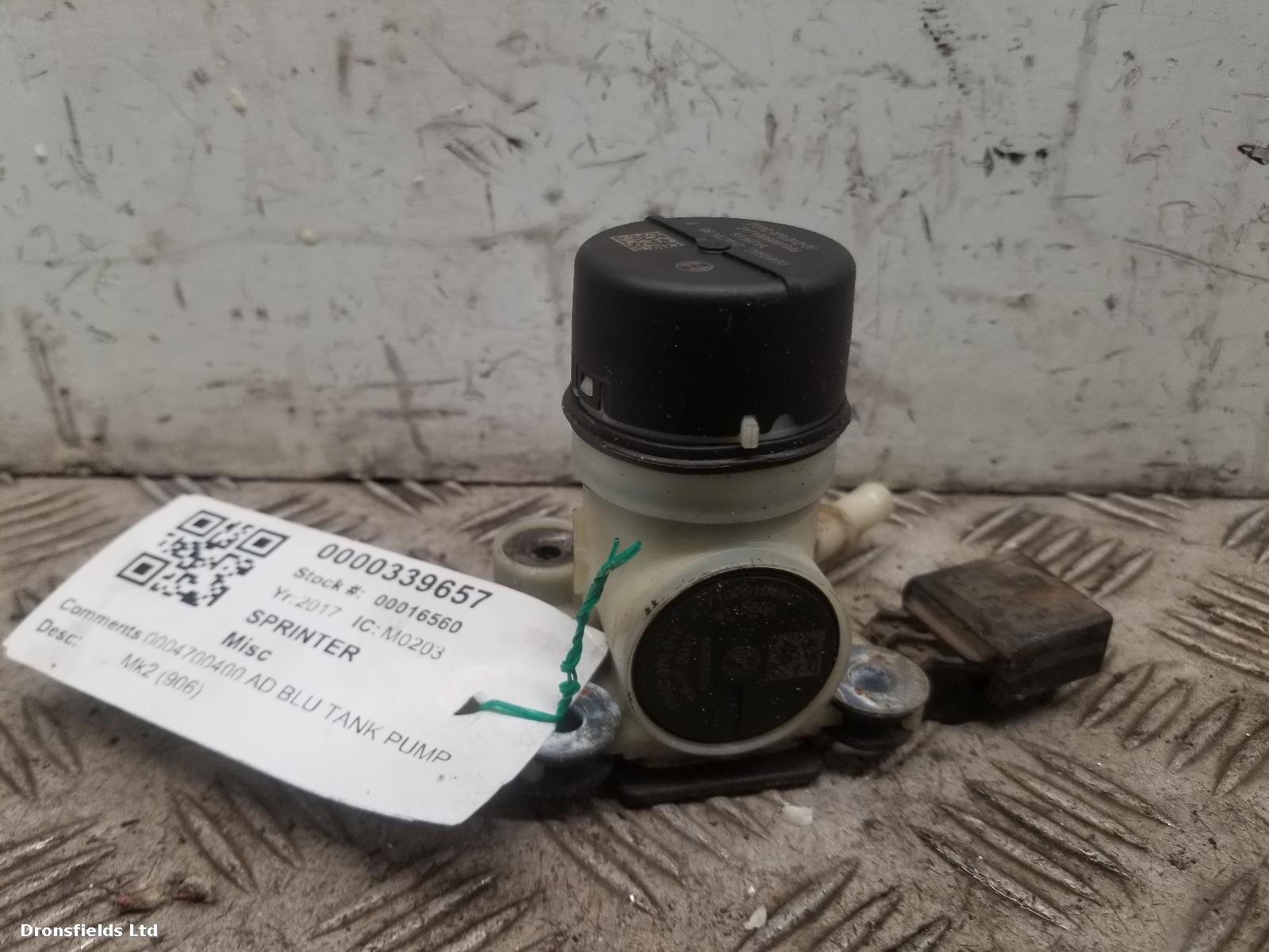 View Auto part Misc Mercedes Sprinter 2017