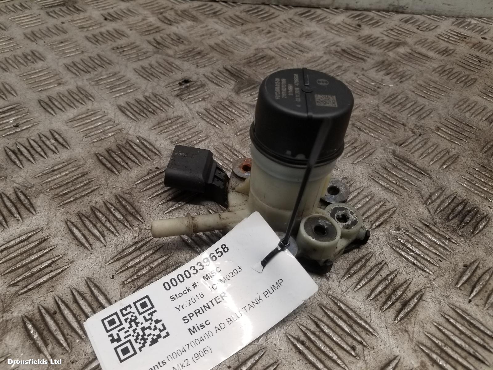 View Auto part Misc Mercedes Sprinter 2018