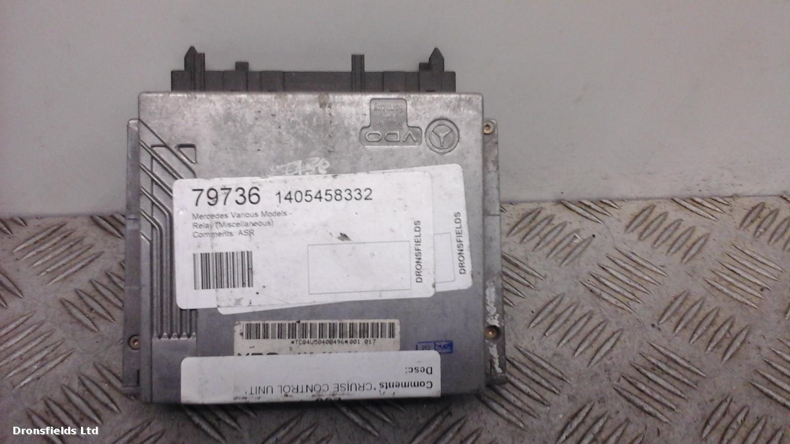 View Auto part ECU Mercedes S Class 1993