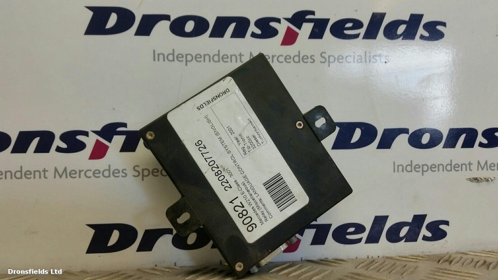 View Auto part ECU Mercedes E Class 2001