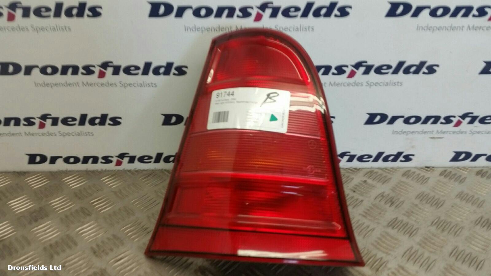 View Auto part L Taillight Mercedes A Class 2000