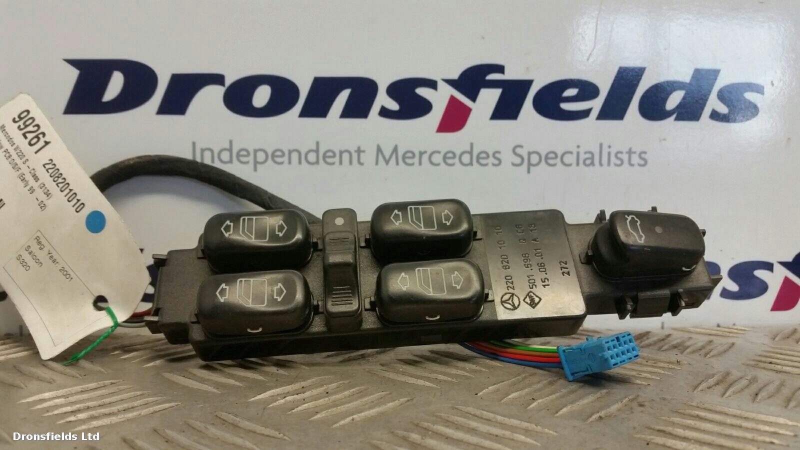 View Auto part ECU Mercedes S Class 2001