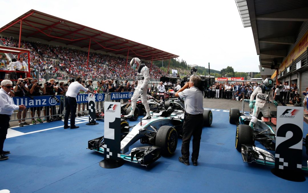 Mercedes Dominates Belgian GP